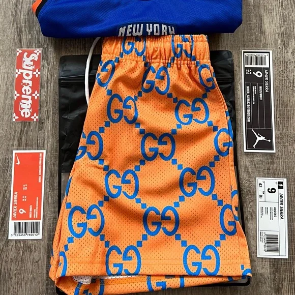 Bravest studios GG monogram shorts